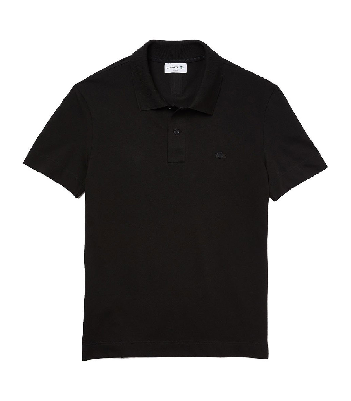 Lacoste - Polo Chemise con Logo - Negro