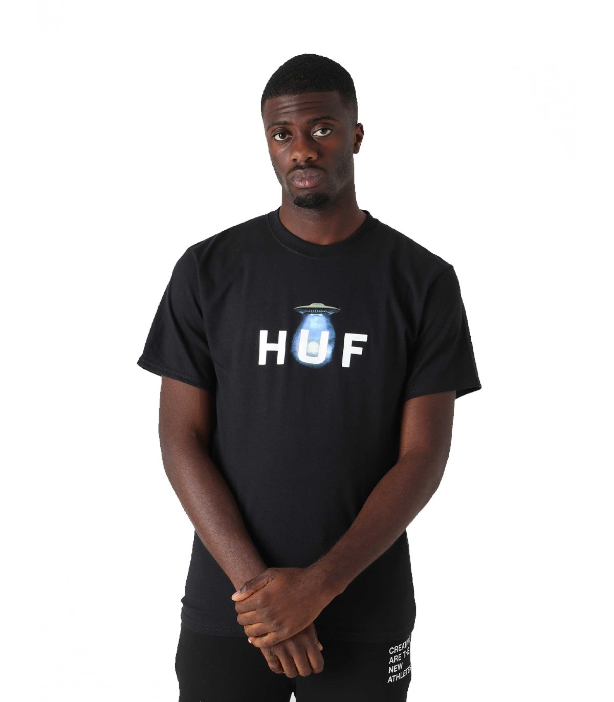 HUF -  Camiseta Abducted - Negro