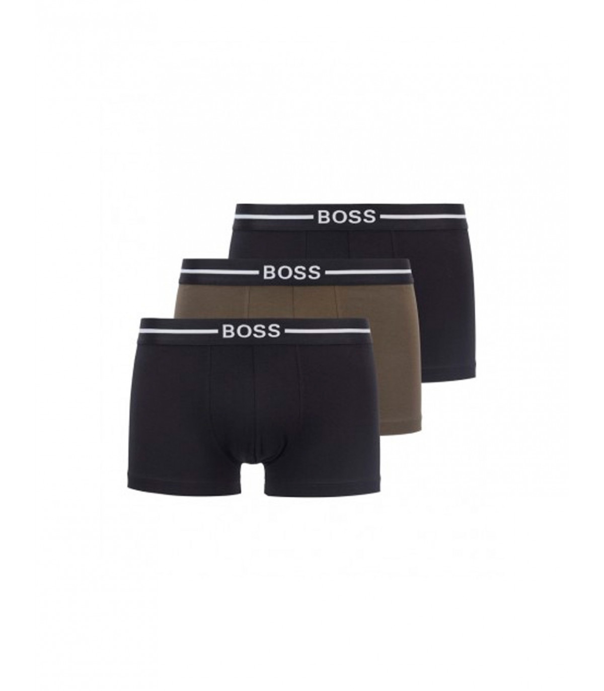 Boss - Boxers Trunk 3-Pack - Negro