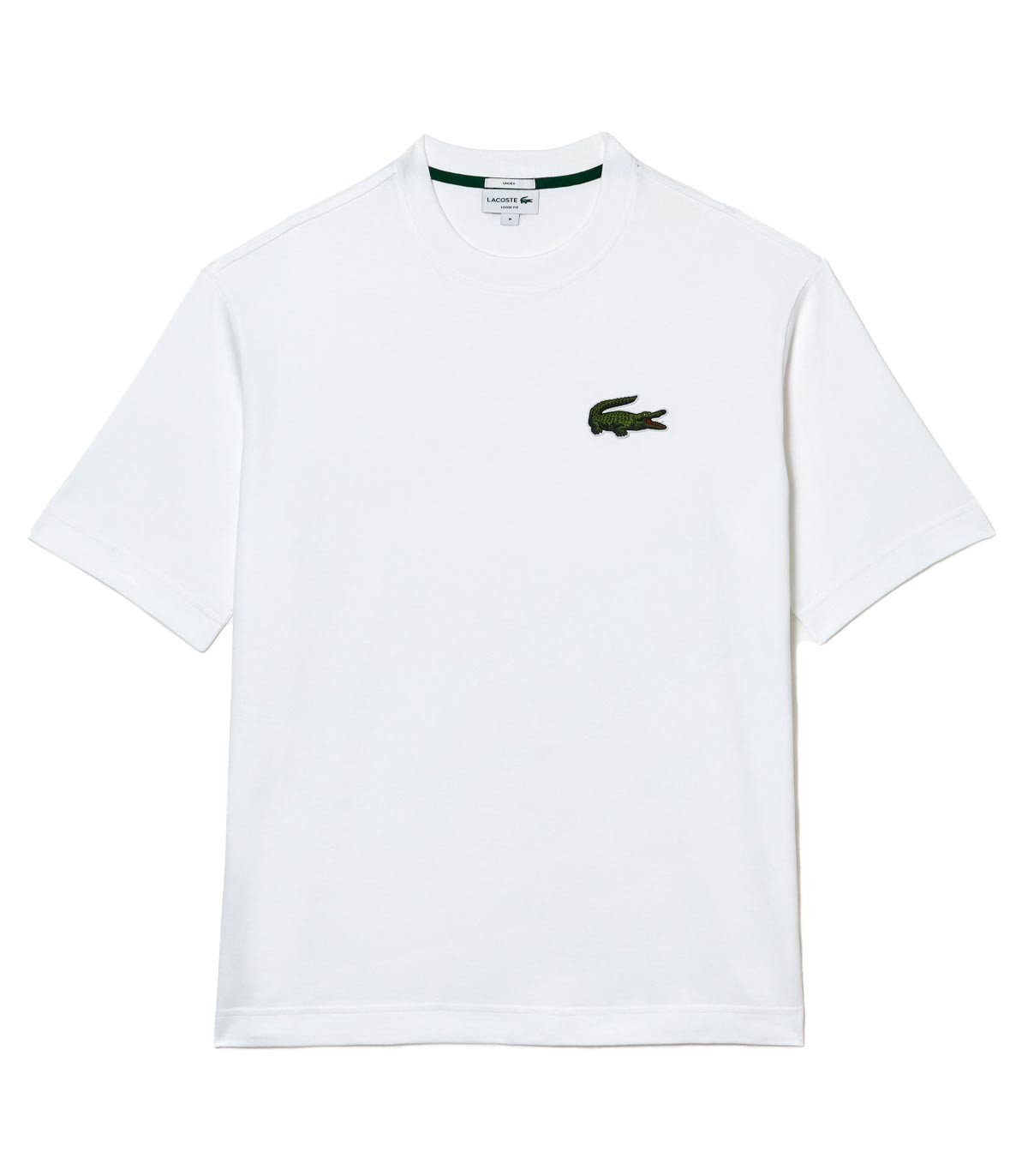 Lacoste - Camiseta Loose Fit - Blanco