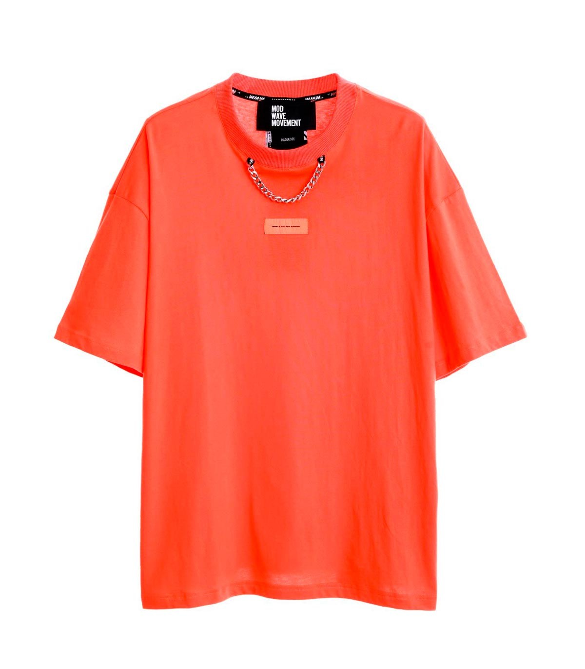 Mod Wave Movement - Camiseta Black Capsule - Naranja