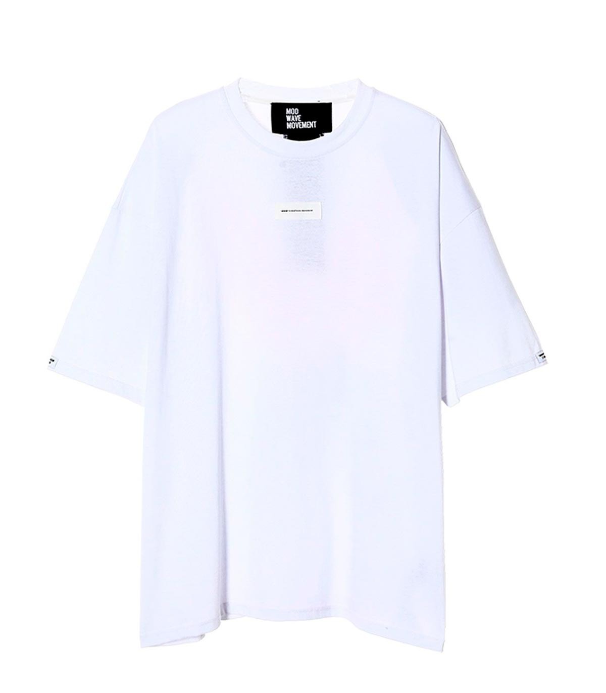 Mod Wave Movement - Camiseta Black Capsule - Blanco
