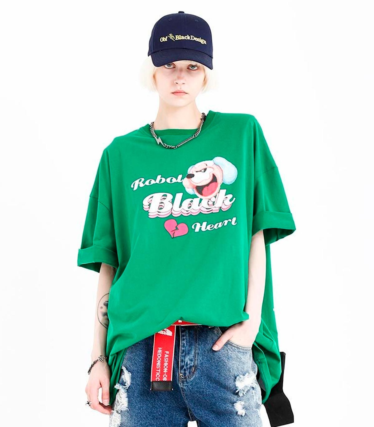 Mod Wave Movement - Camiseta Vanguards Dog - Verde