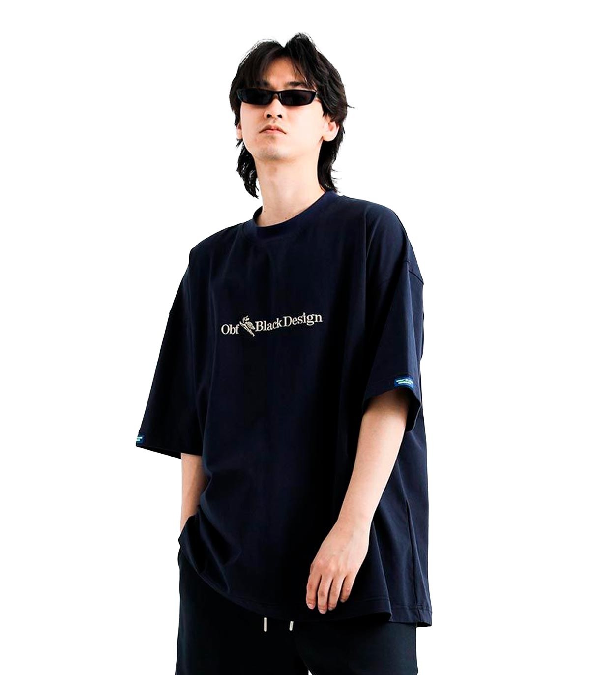 Mod Wave Movement - Camiseta Black Capsule - Azul