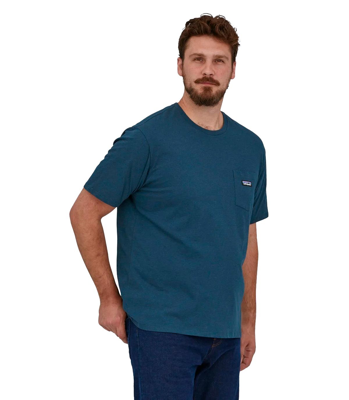 Patagonia - Camiseta Regenerative - Azul