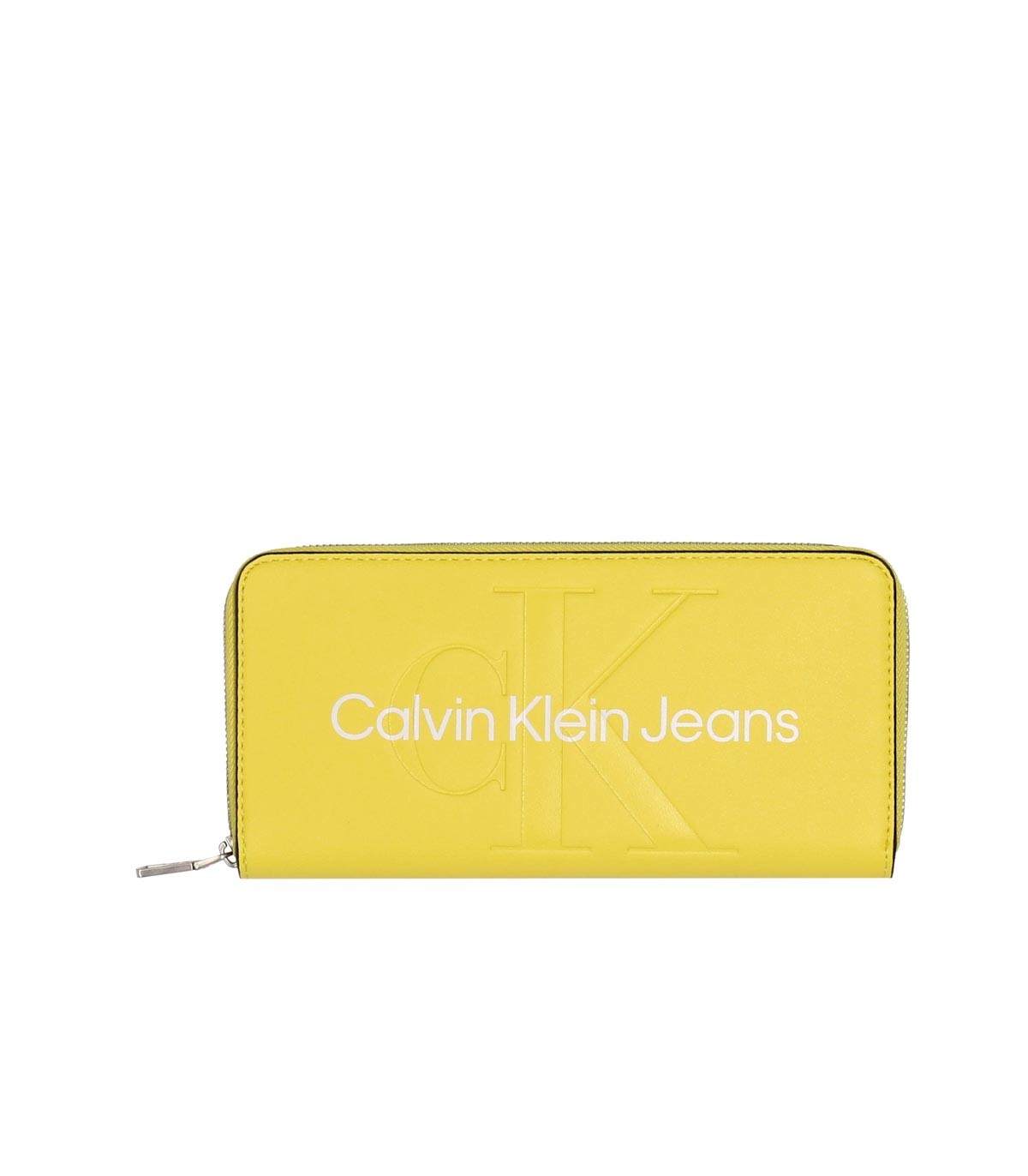 Calvin Klein - Cartera Sculped Monogram - Amarillo