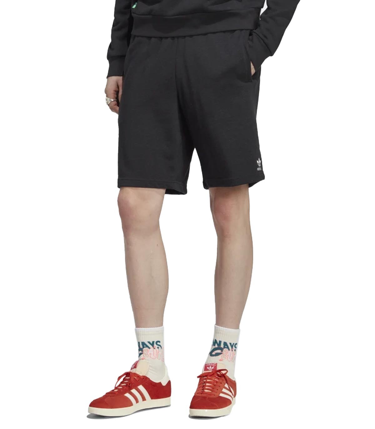 Adidas - Pantalones Ess+ Shorts H Black - Negro