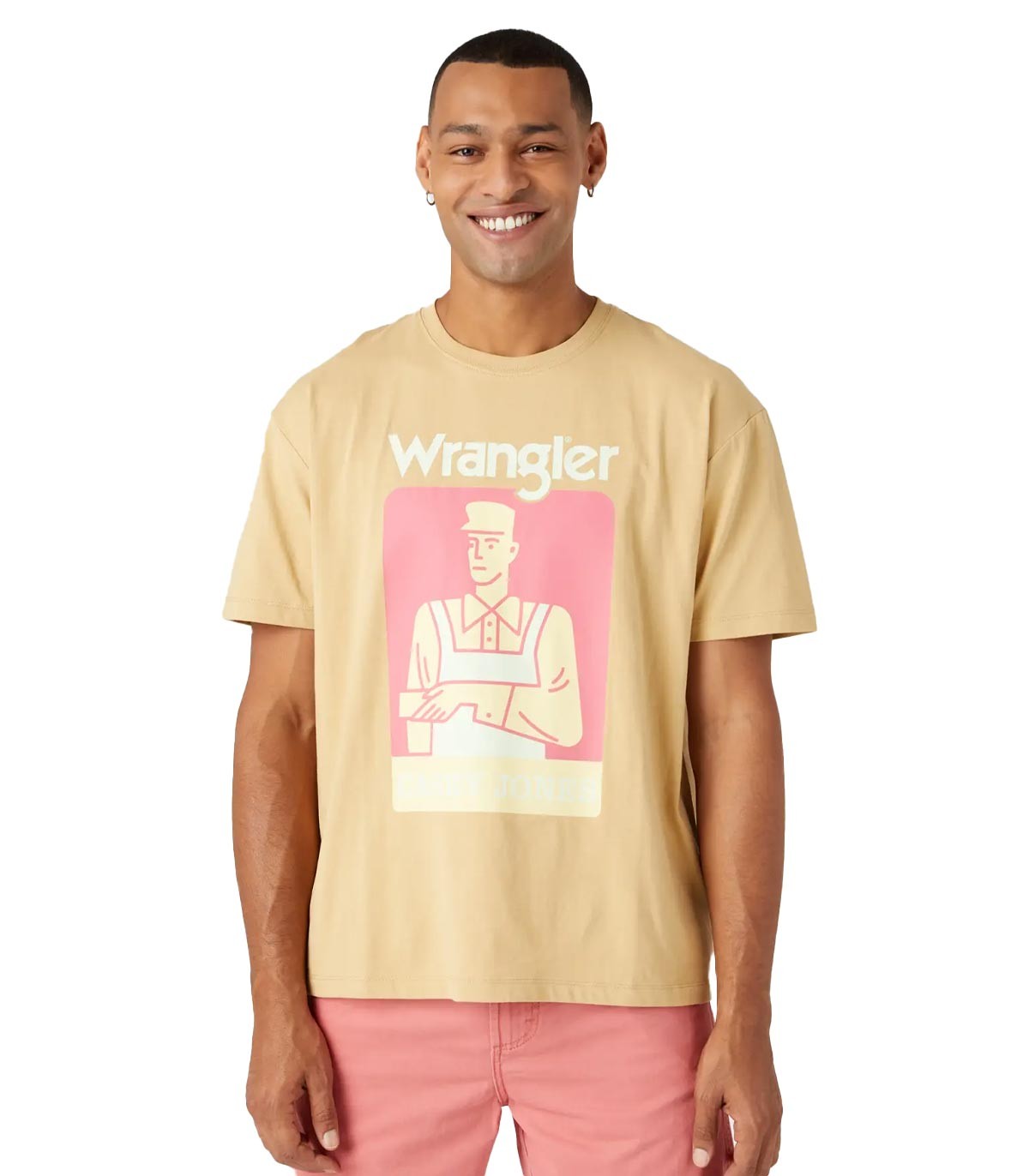 Wrangler - Camiseta Casey Jones - Beige