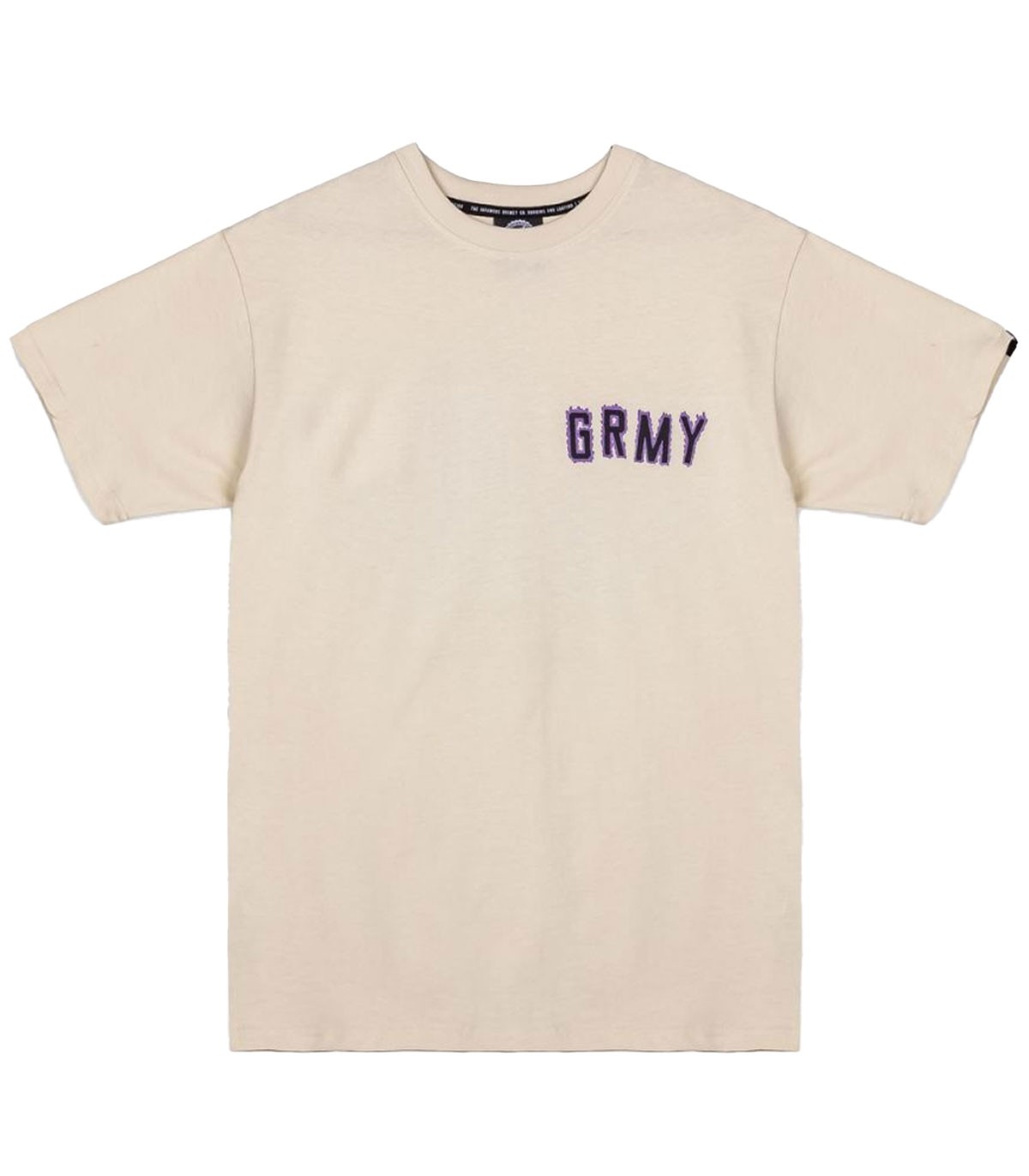 Grimey  - Camiseta 'The Toughest' - BEIGE