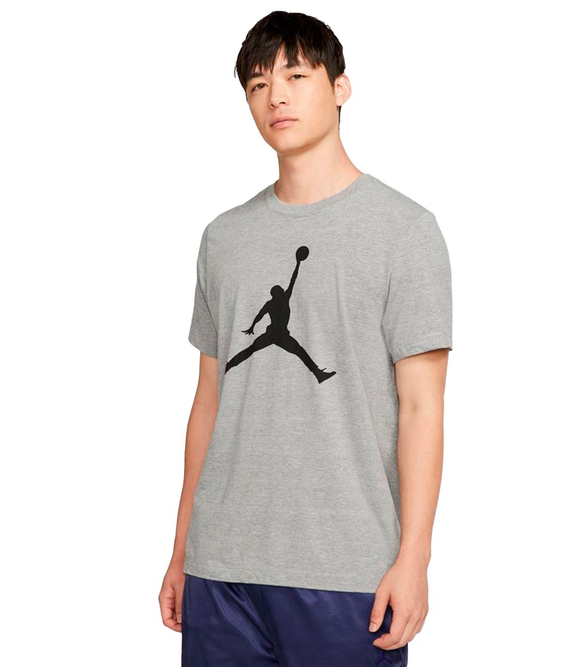 Jordan - Camiseta con Logo - Gris