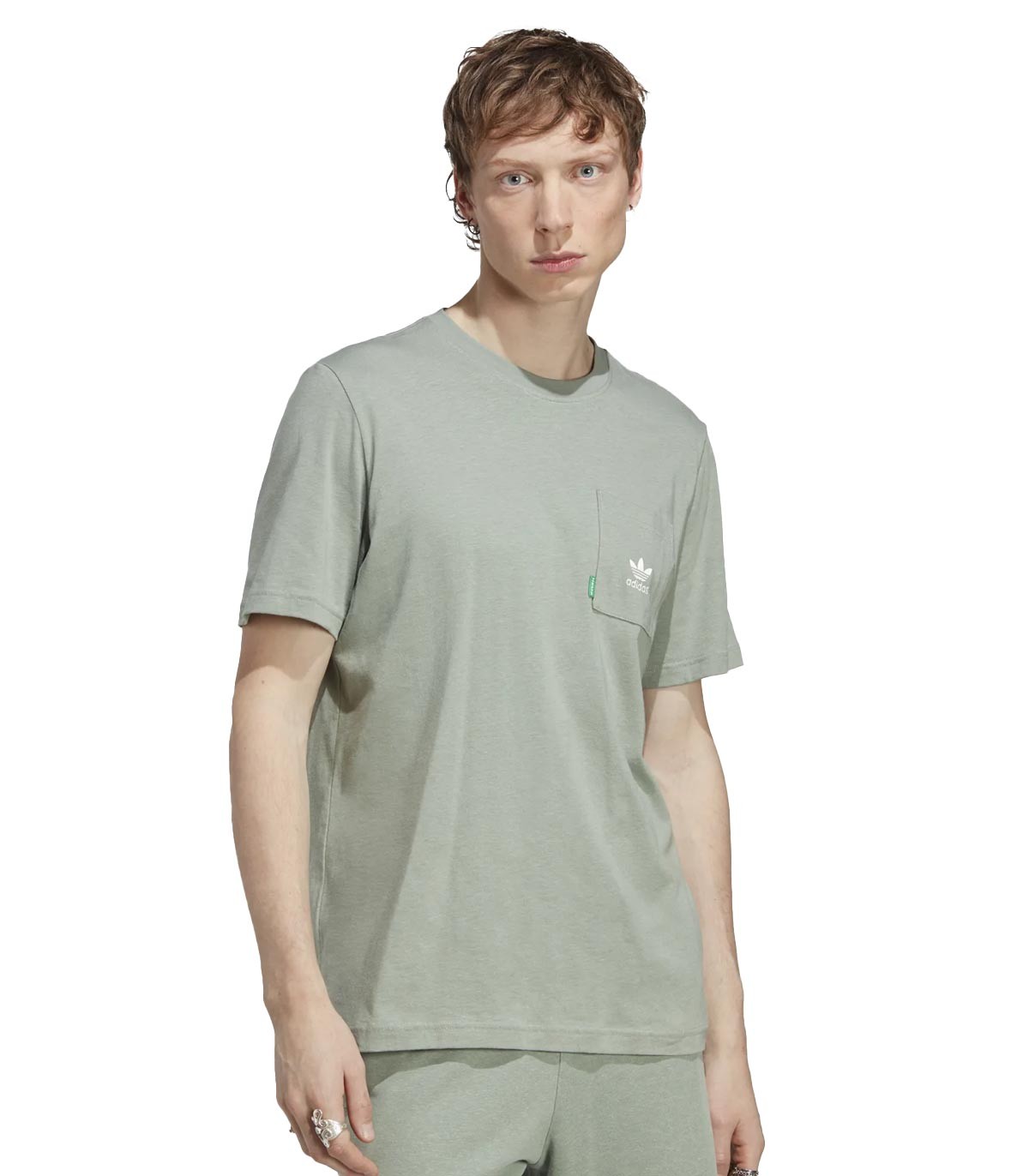 adidas - Camiseta Essentials+ Made With Hemp - Beige