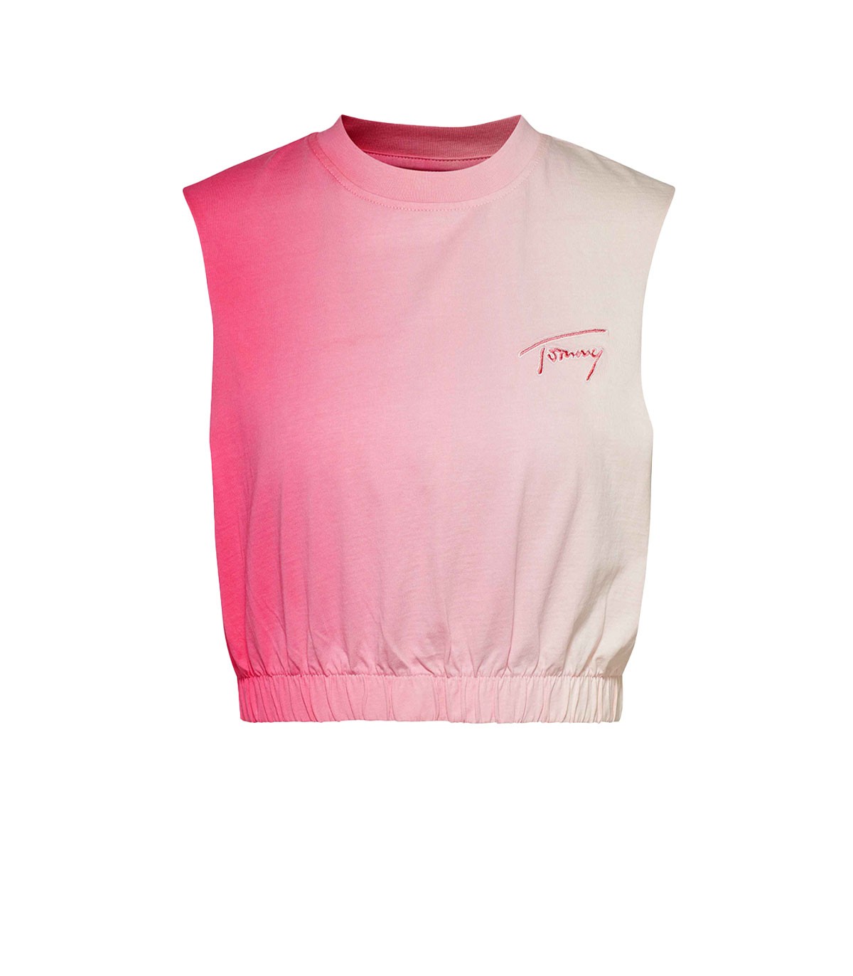Tommy Hilfiger - Camiseta Corta sin Mangas - Rosa