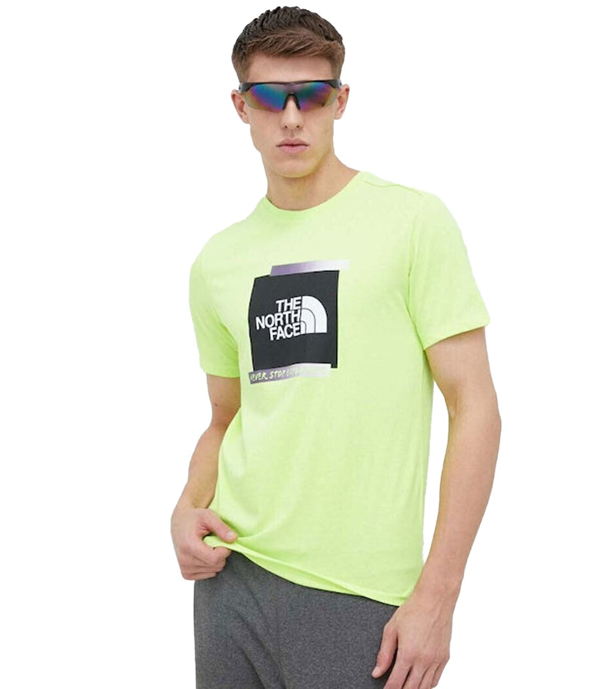 The North Face - Camiseta Es Graphic S/S - Amarillo