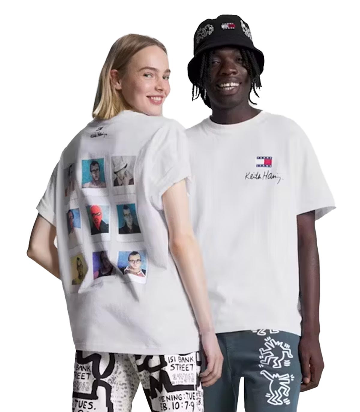Tommy x Keith Haring - Camiseta con Gráfico