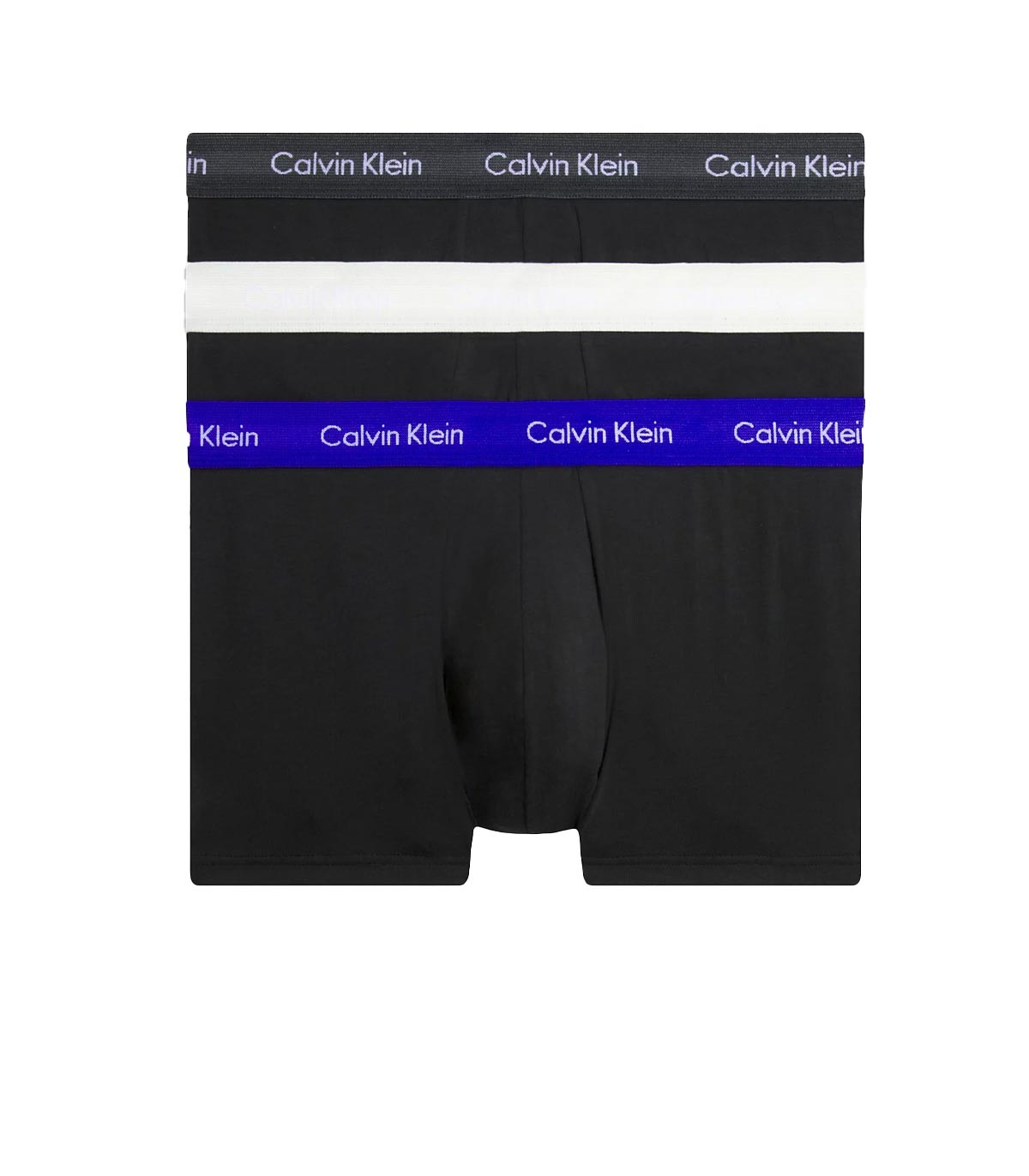 Calvin Klein - Pack de 3 Bóxer de Tiro Bajo - Negro