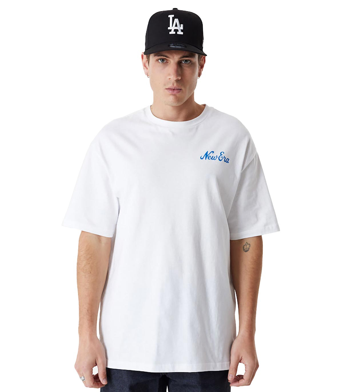 New Era - Camiseta Oversized Soda Bird - Blanco