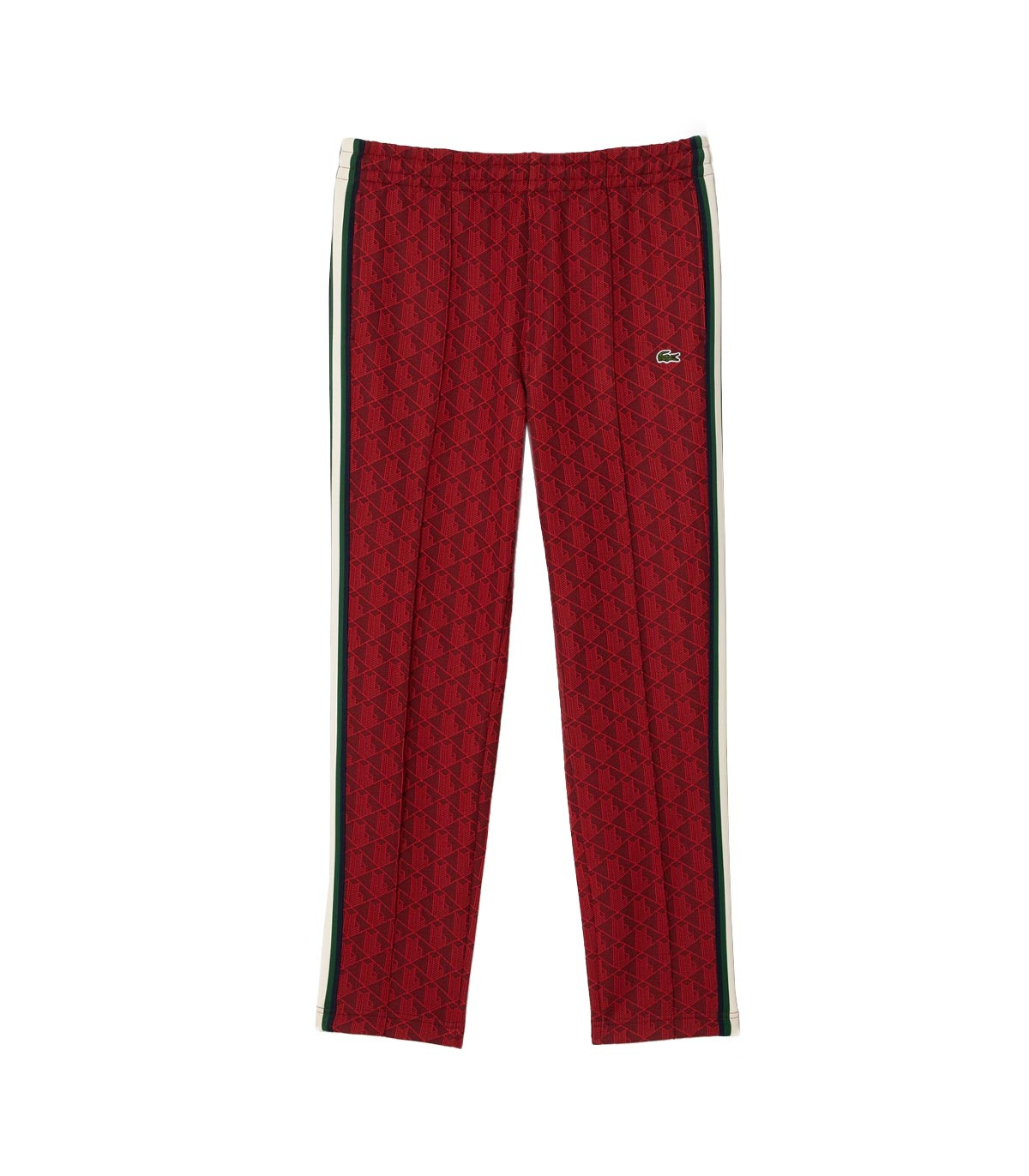 Lacoste - Pantalón de Chándal con Monograma - Rojo