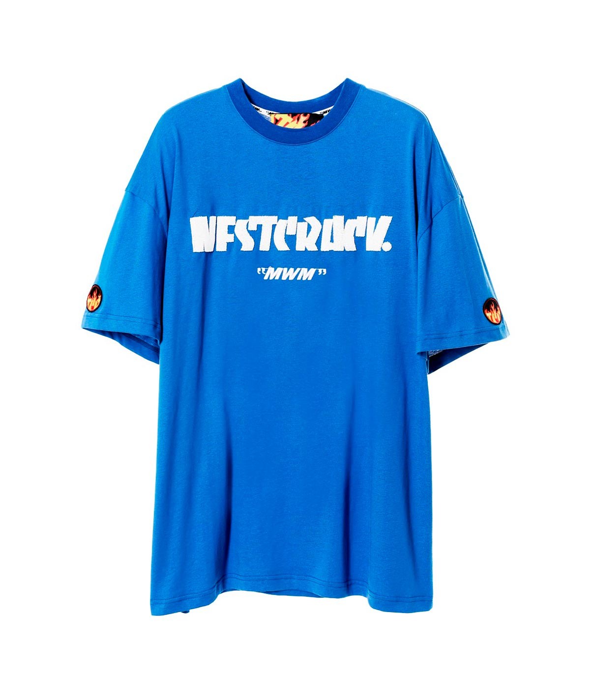 Mod Wave Movement - Camiseta Nestcrack - Azul