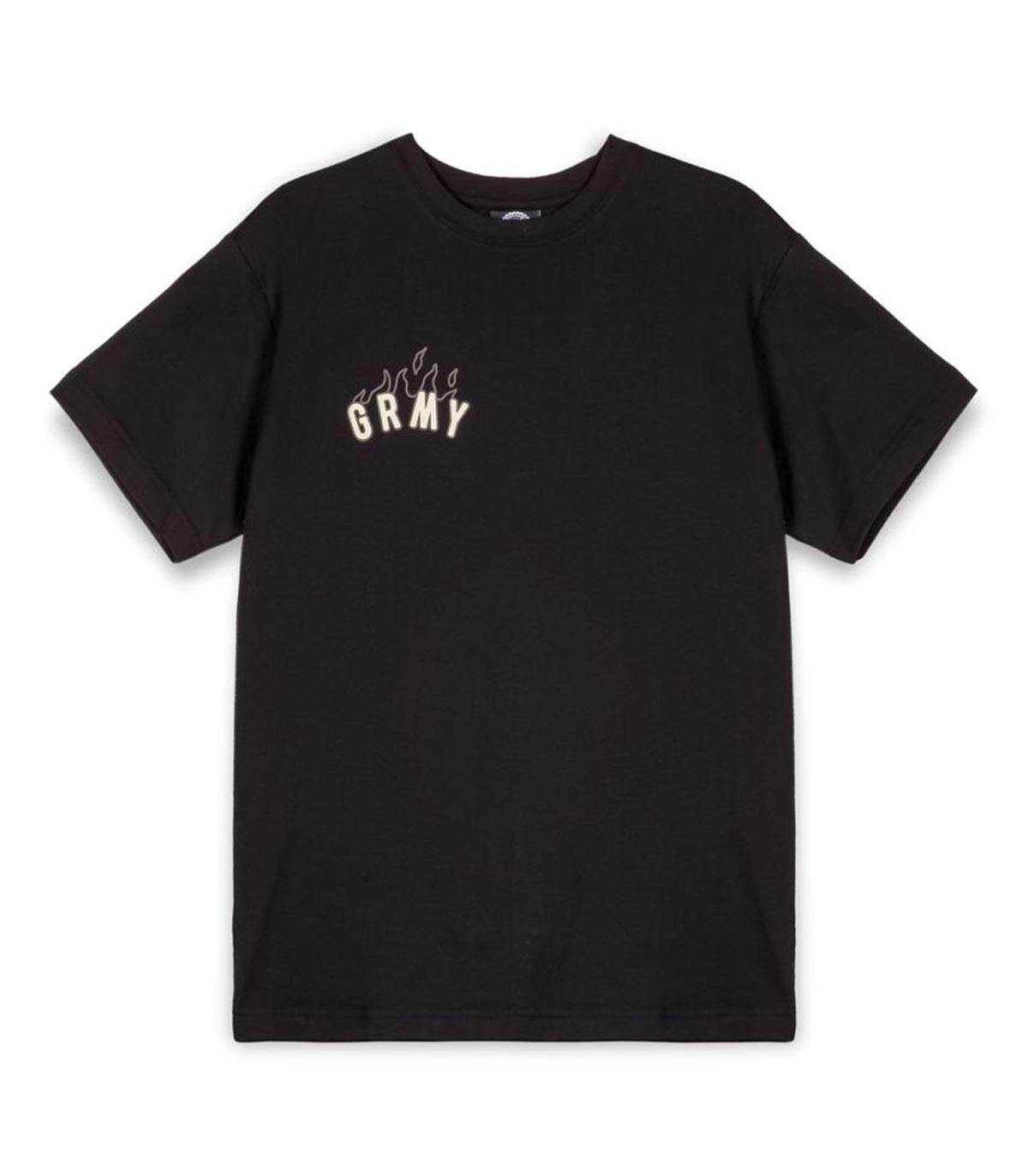 Grimey - Camiseta Regular "Les Colonies" - Negro
