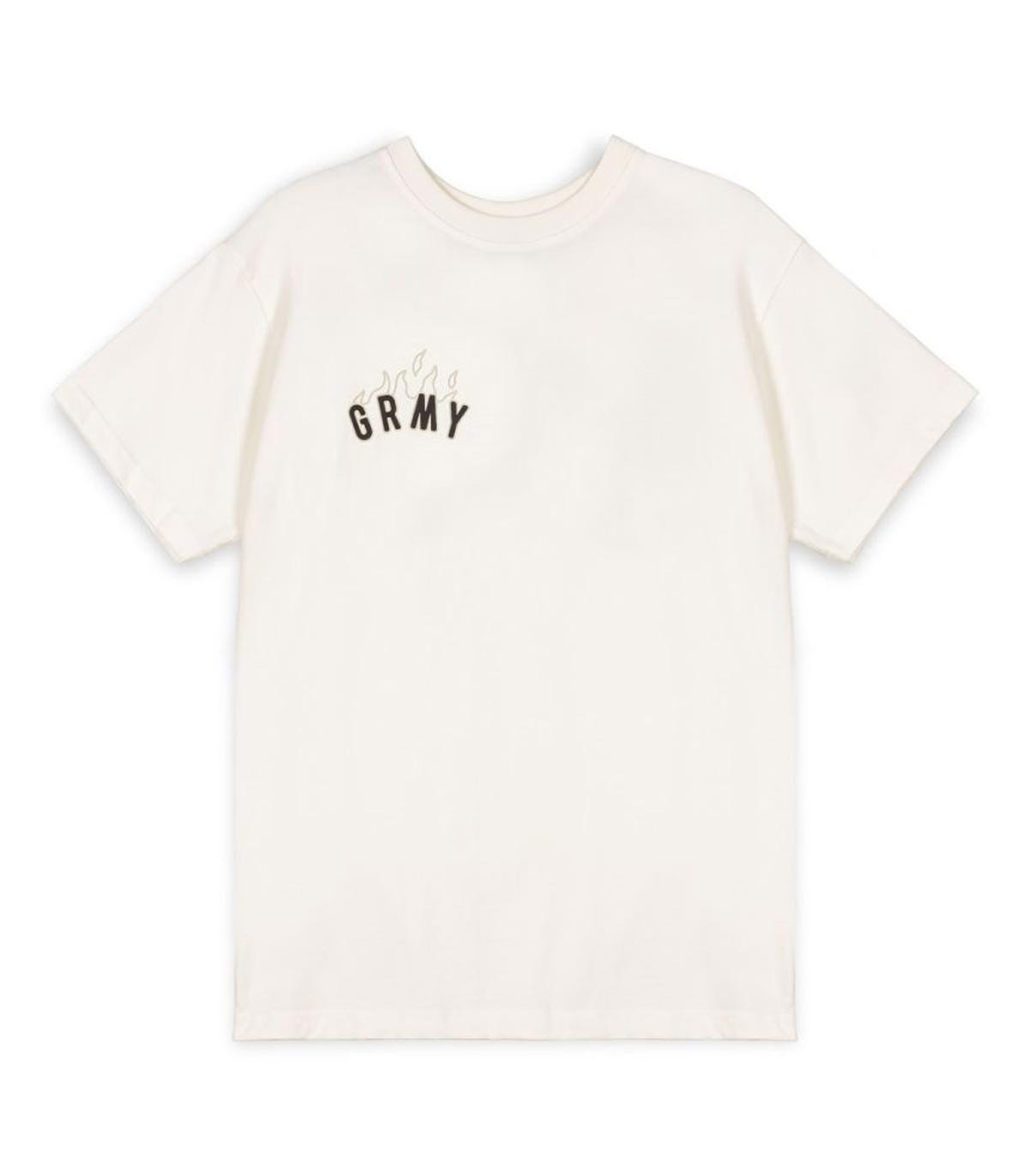 Grimey - Camiseta Regular "Les Colonies" - Blanco