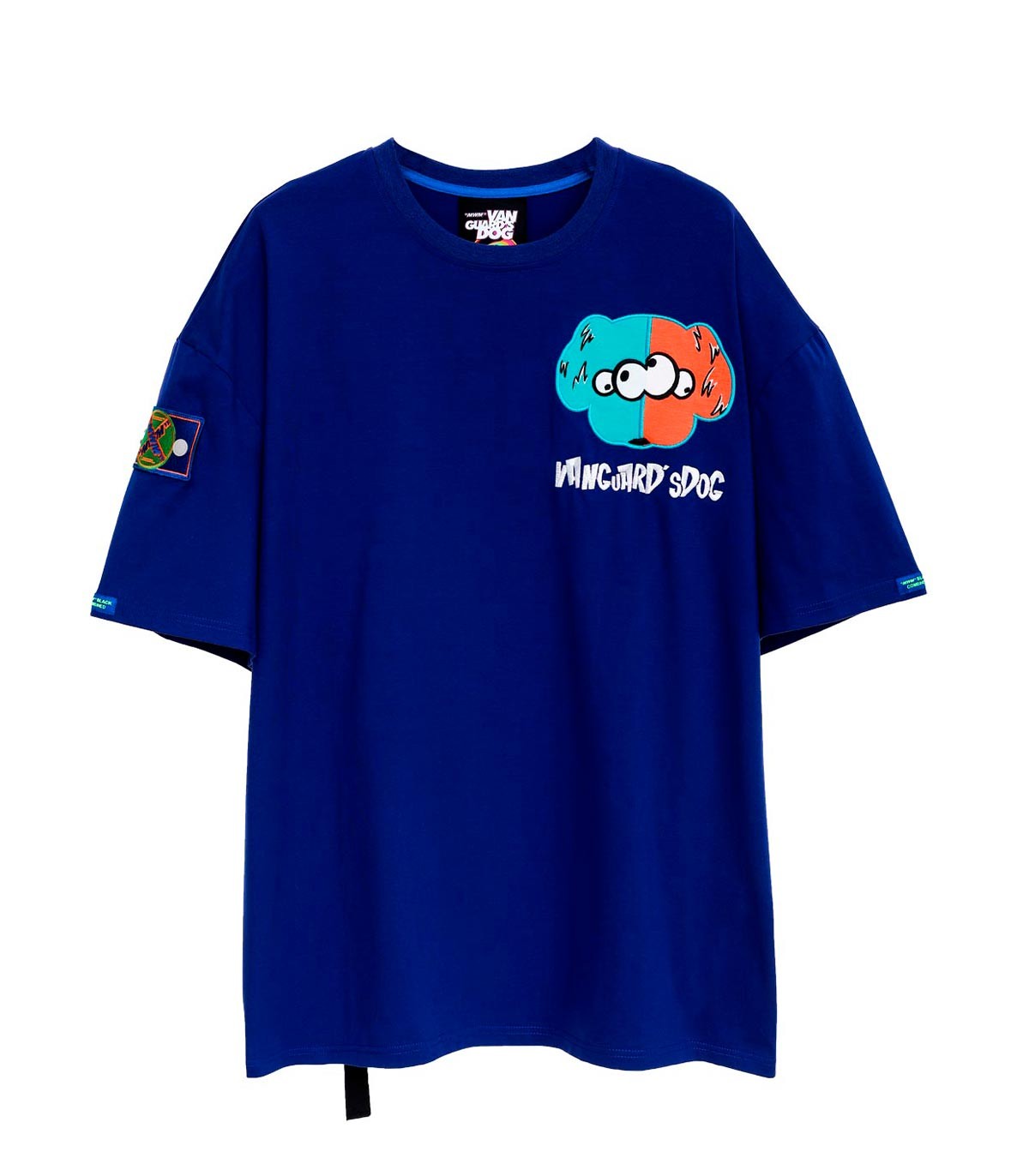 Mod Wave Movement - Camiseta Vanguards Dog - Azul