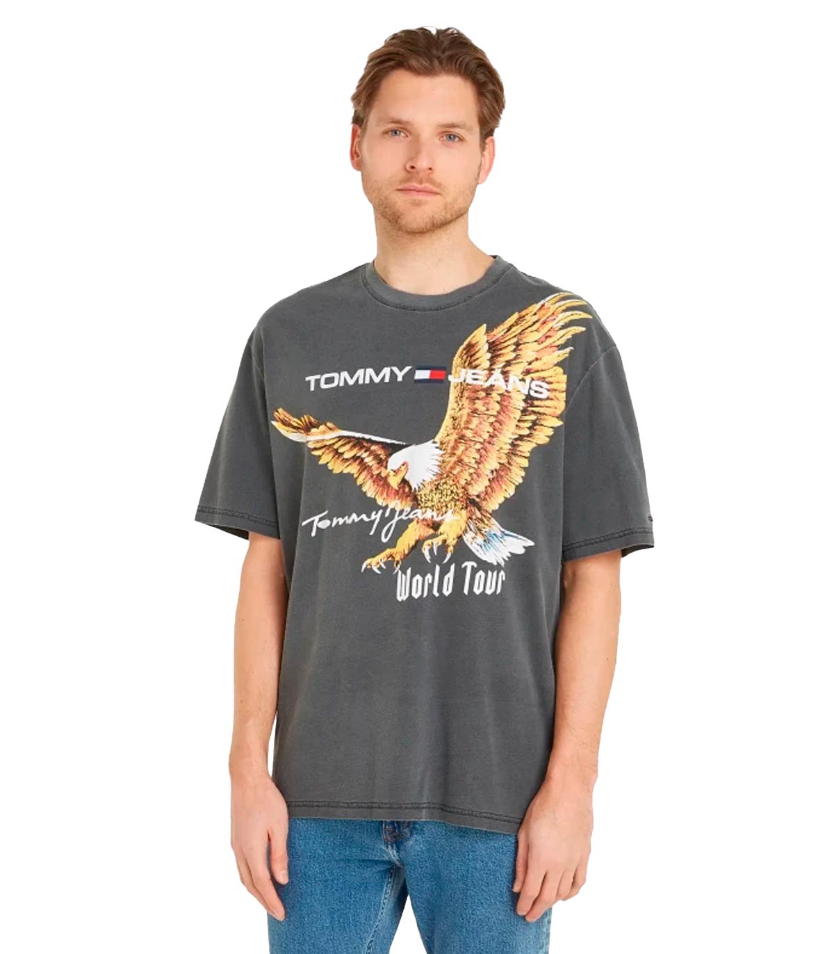 Tommy Jeans - Camiseta Vintage Eagle