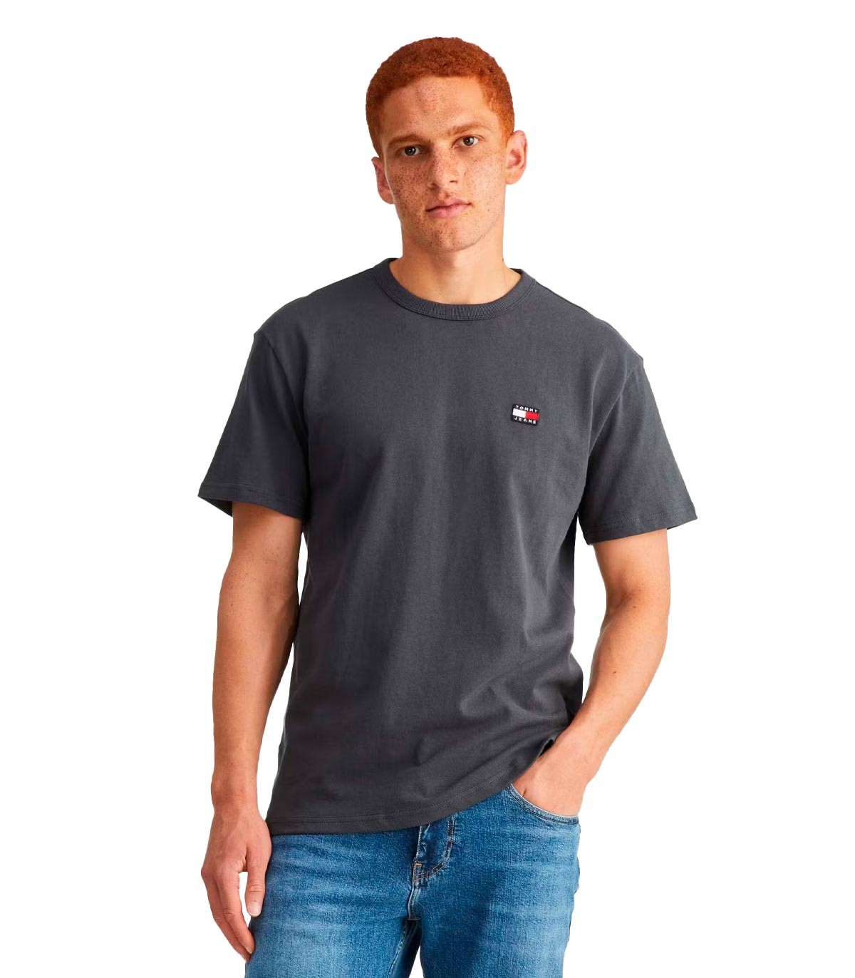 Tommy Jeans - Camiseta Classic Fit con Logo