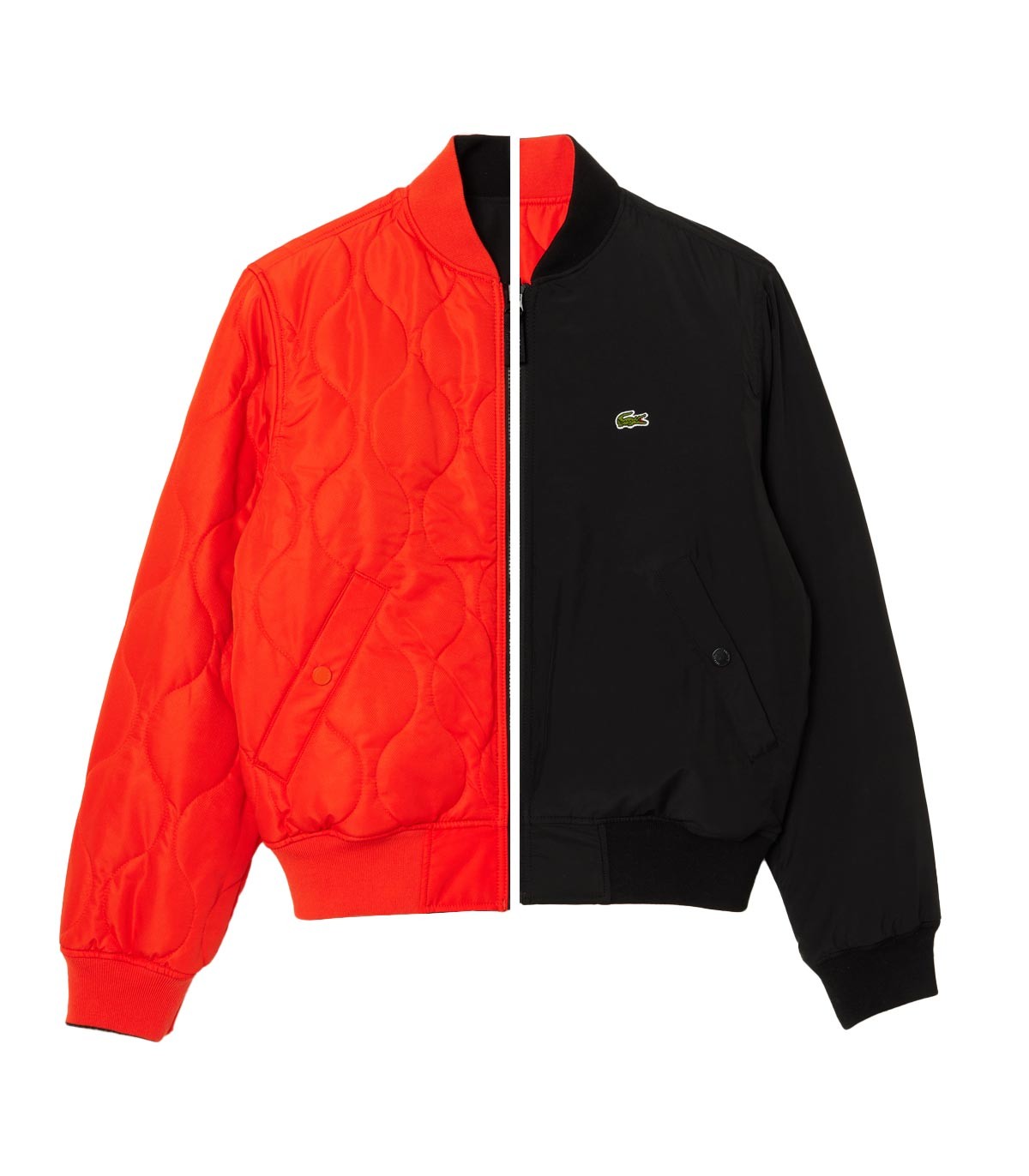 Lacoste - Chaqueta Bomber Reversible Quilted Taffeta