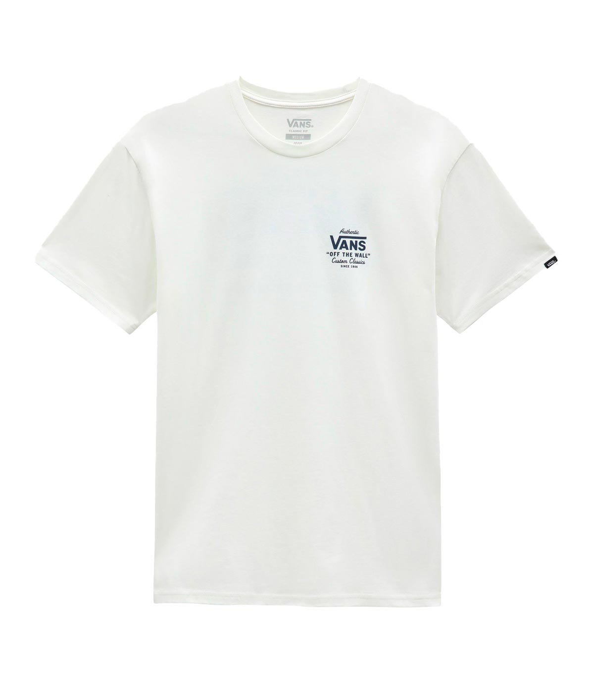 Vans - Camiseta Custom Classics - Blanco