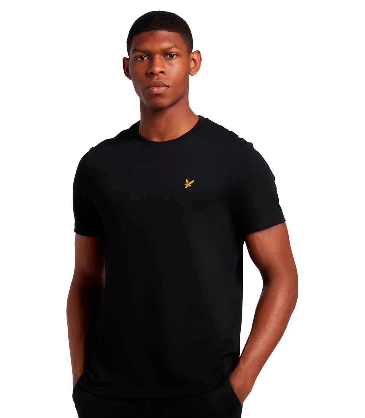 Lyle & Scott - Camisas V1-Plain T-Shirt - Negro