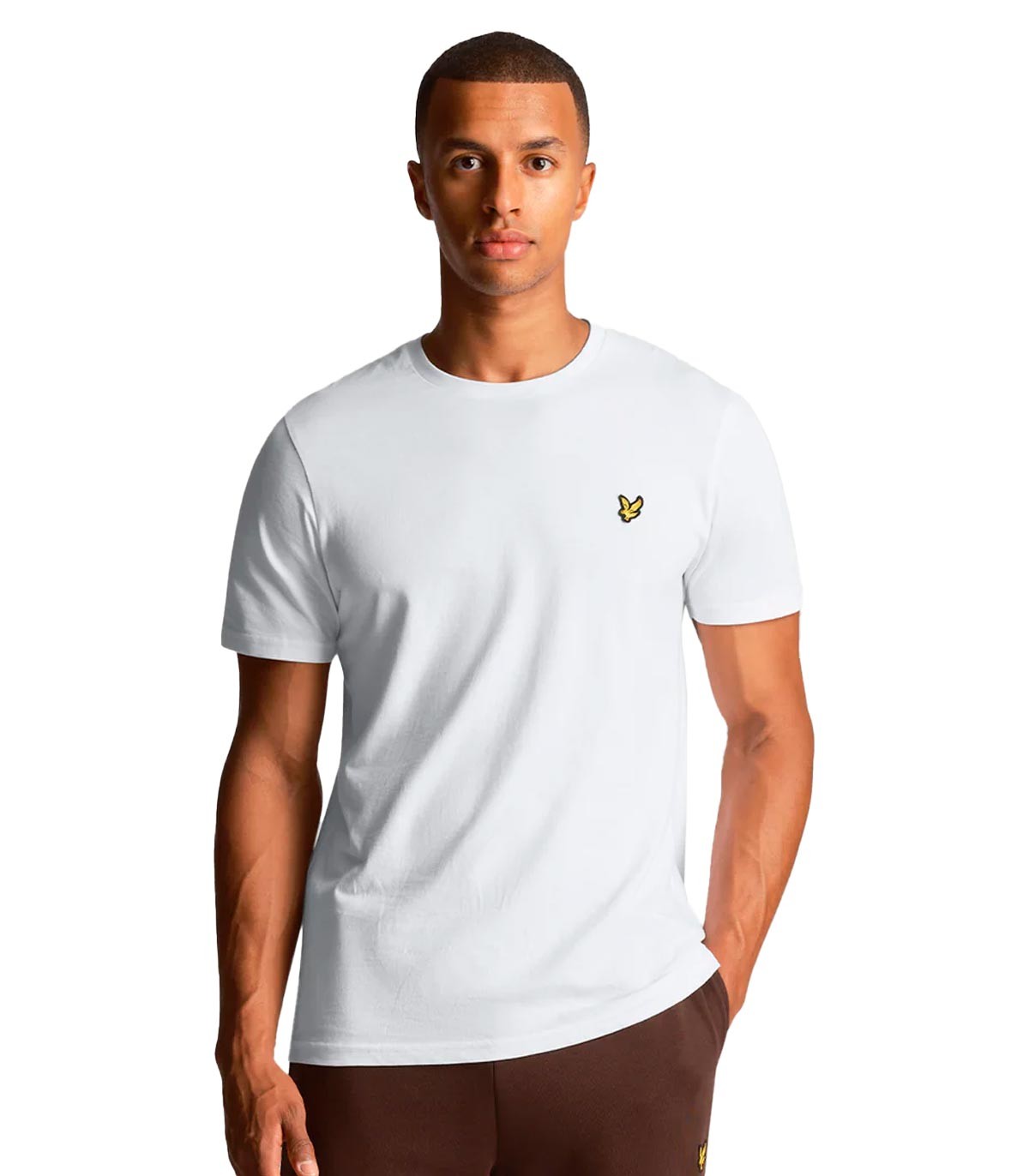 Lyle & Scott - Camisas V1-Plain T-Shirt - Blanco