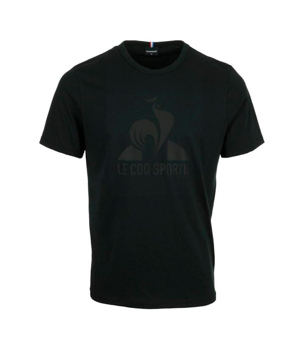 Le Coq Sportif - Camiseta Monochrome - Negro