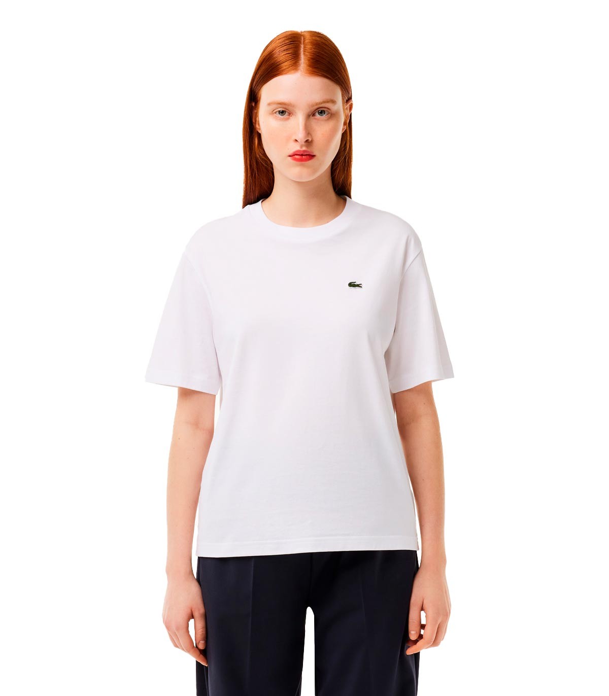 Lacoste - Camiseta Con Logo - Blanco