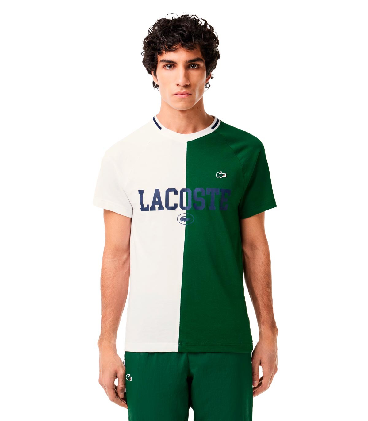 Lacoste × Daniil Medveded - Camiseta de Tenis Sport - Blanco
