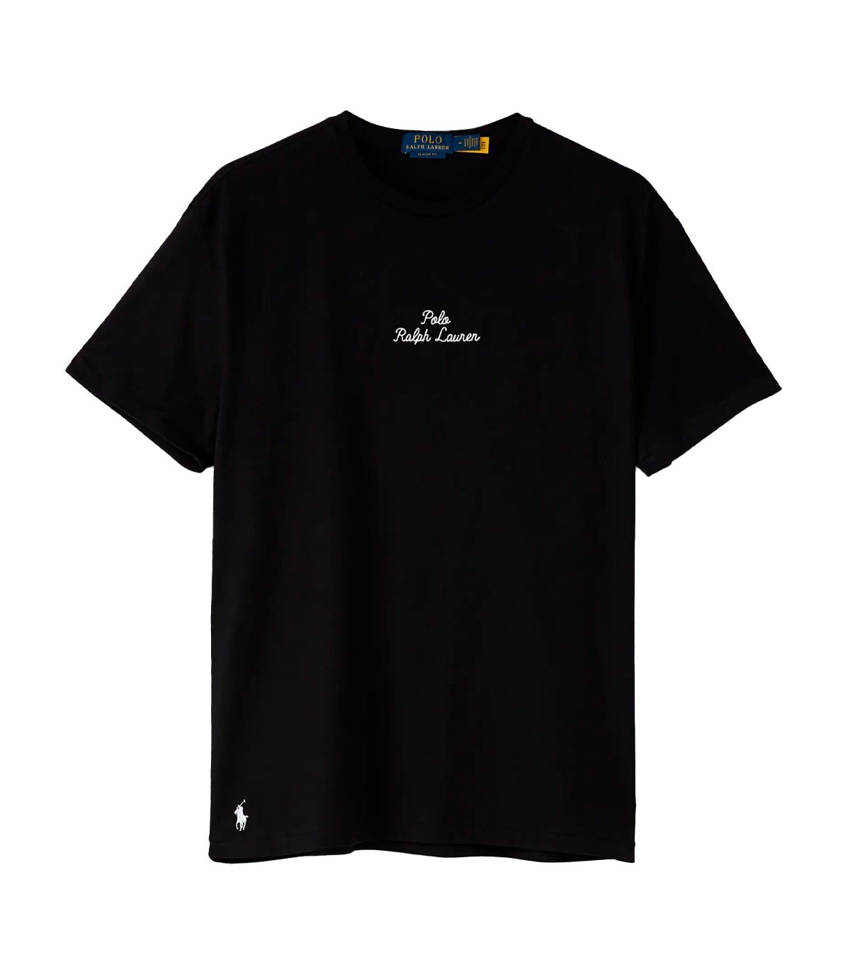 Polo Ralph Lauren - Camiseta SS con Logo Bordado - Negro