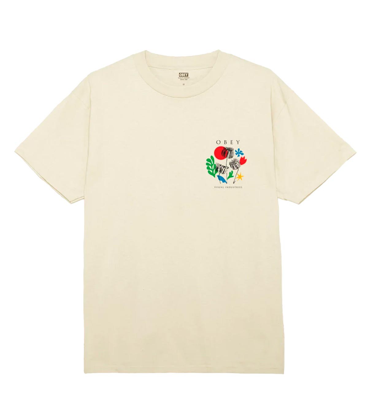 Obey - Camiseta Flowers Papers Scissors