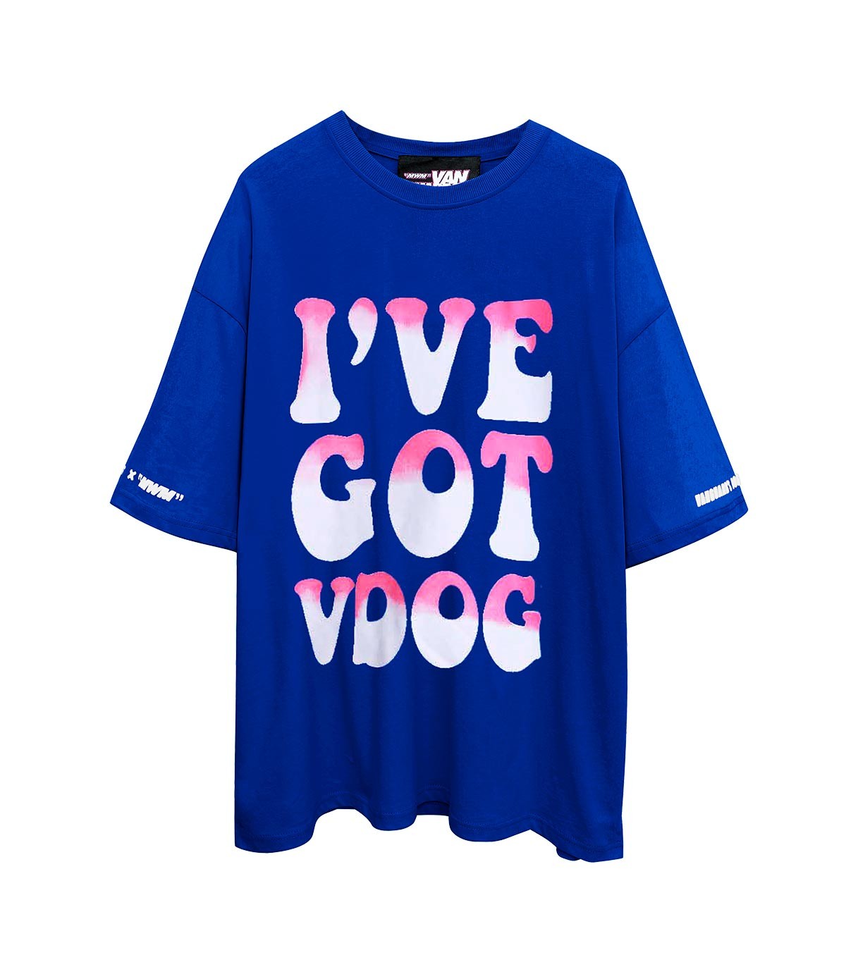 Mod Wave Movement - Camiseta Vanguards Dog 'I've Got VDog' - Azul