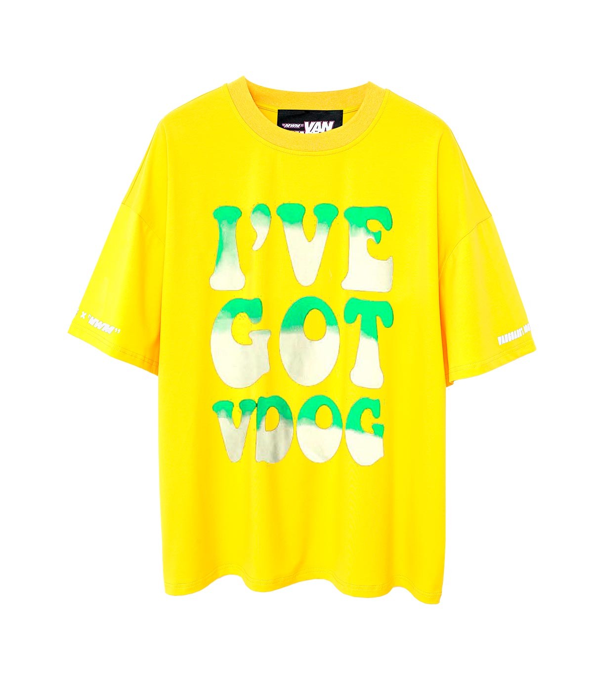 Mod Wave Movement - Camiseta Vanguards Dog 'I've Got VDog' - Amarillo