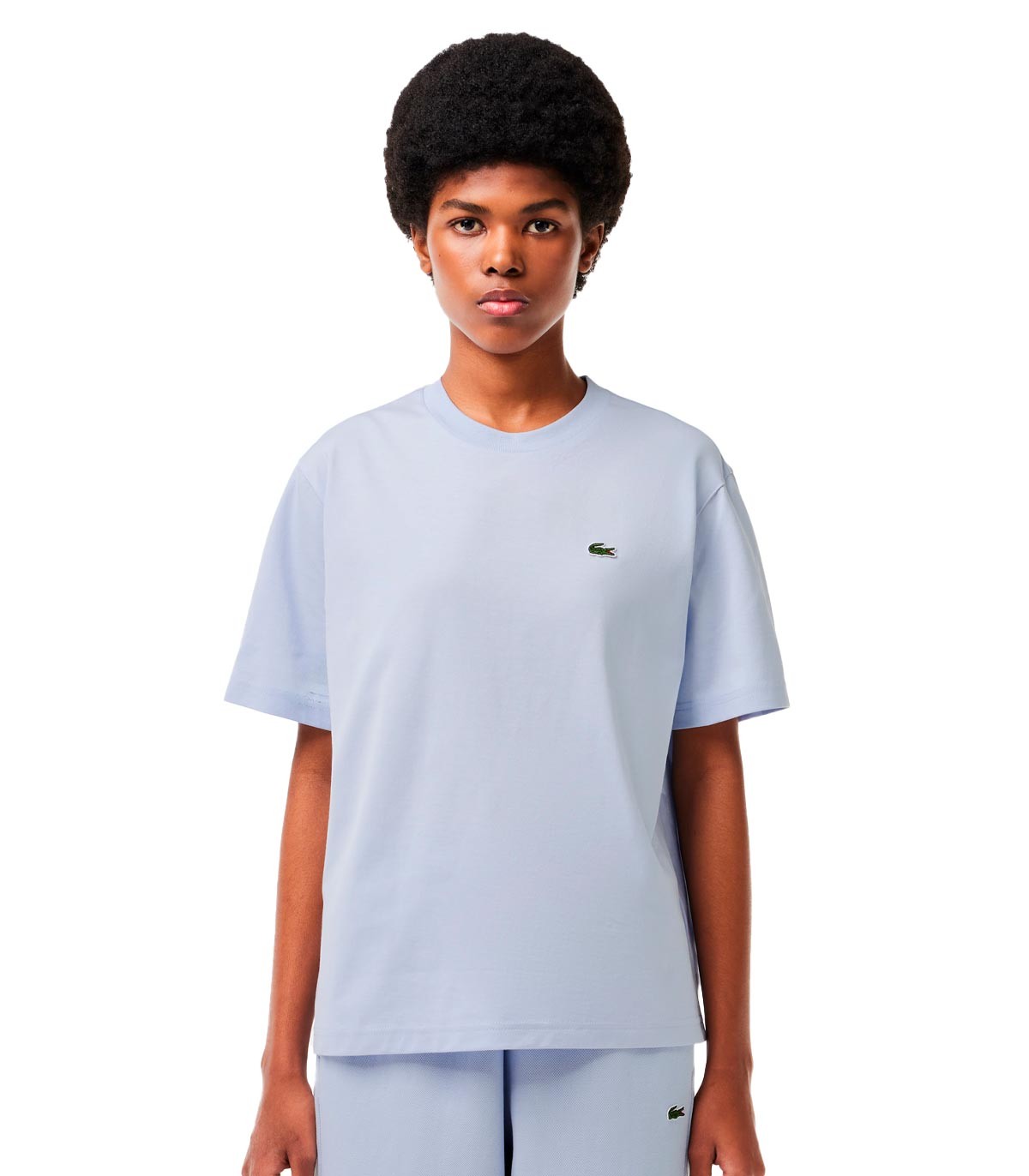 Lacoste - Camiseta Relaxed Fit - Azul