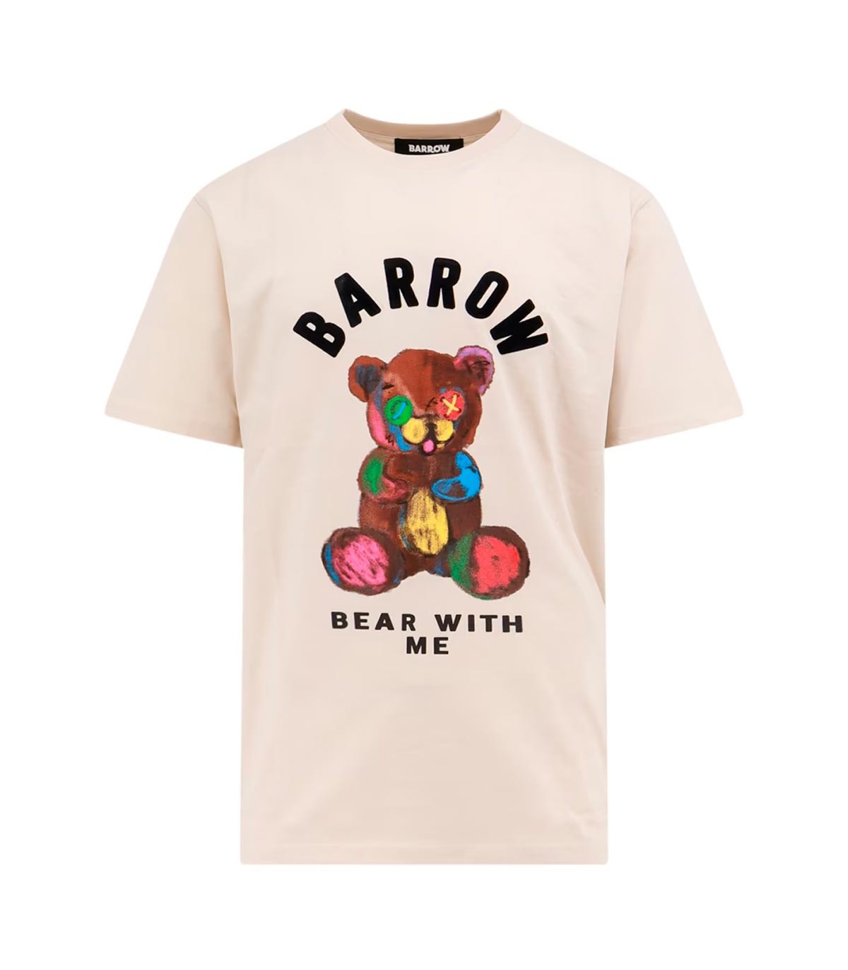 BARROW® - Camiseta 'Bear With Me' - Beige
