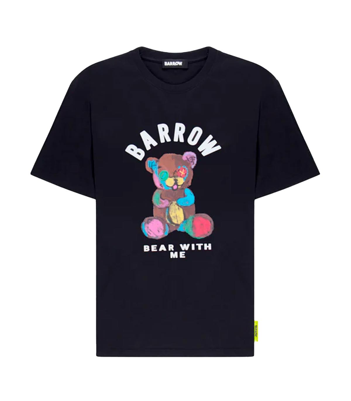 BARROW® - Camiseta Bear Print - Negro