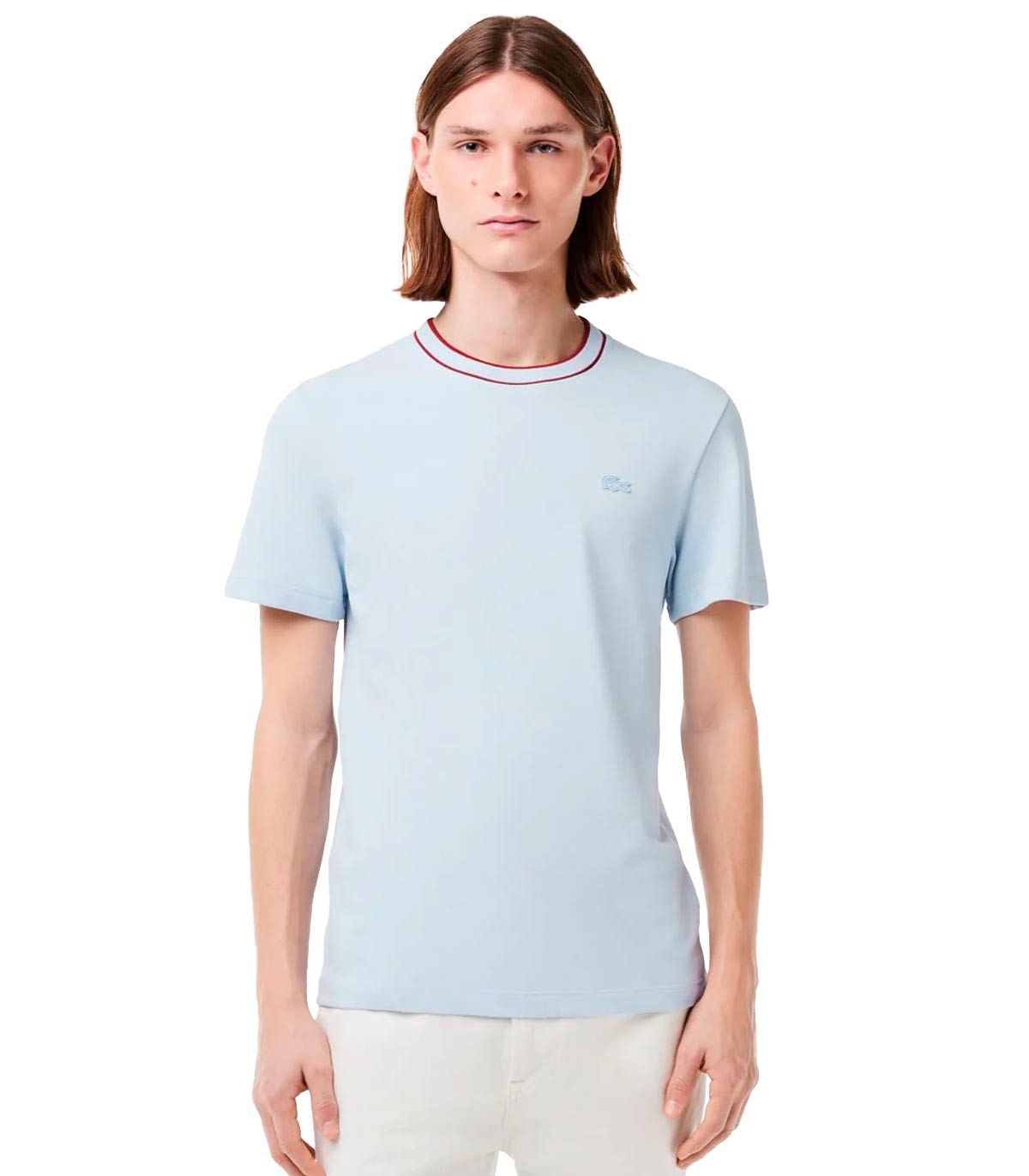Lacoste - Camiseta Con Logo - Azul