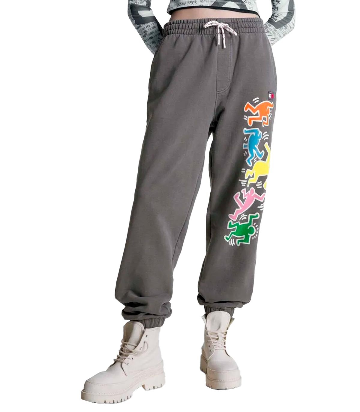 Tommy Jeans x Keith Haring - Pantalón Unisex Con Estampado