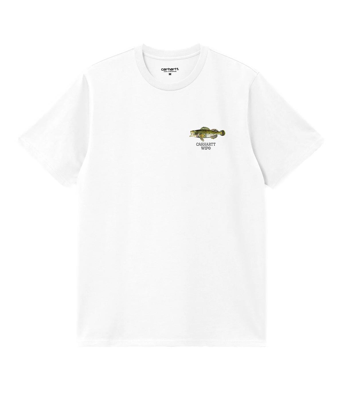 Carhartt Wip - Camiseta SS Fish - Blanco