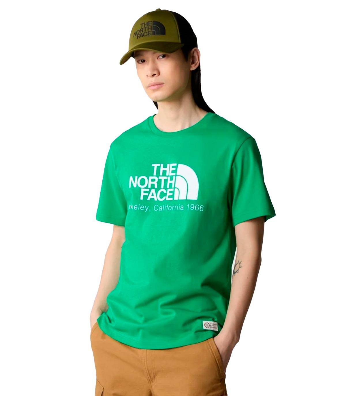 The North Face - Camiseta Berkeley California - Verde