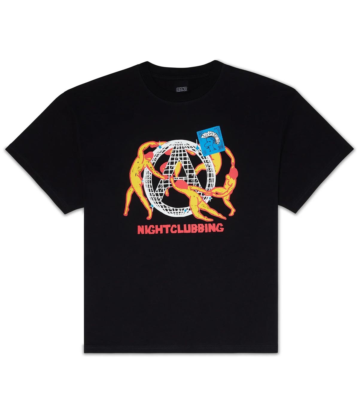 PASDEMER - Camiseta Nightclubbing - Negro