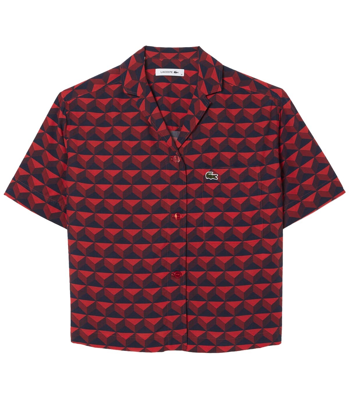 Lacoste - Camisa SS Oversized - Multicolor