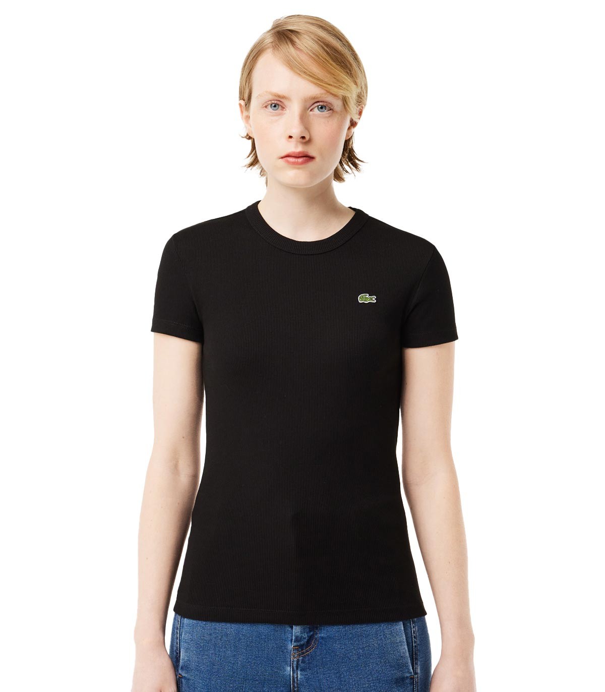 Lacoste - Camiseta Slim Fit - Negro