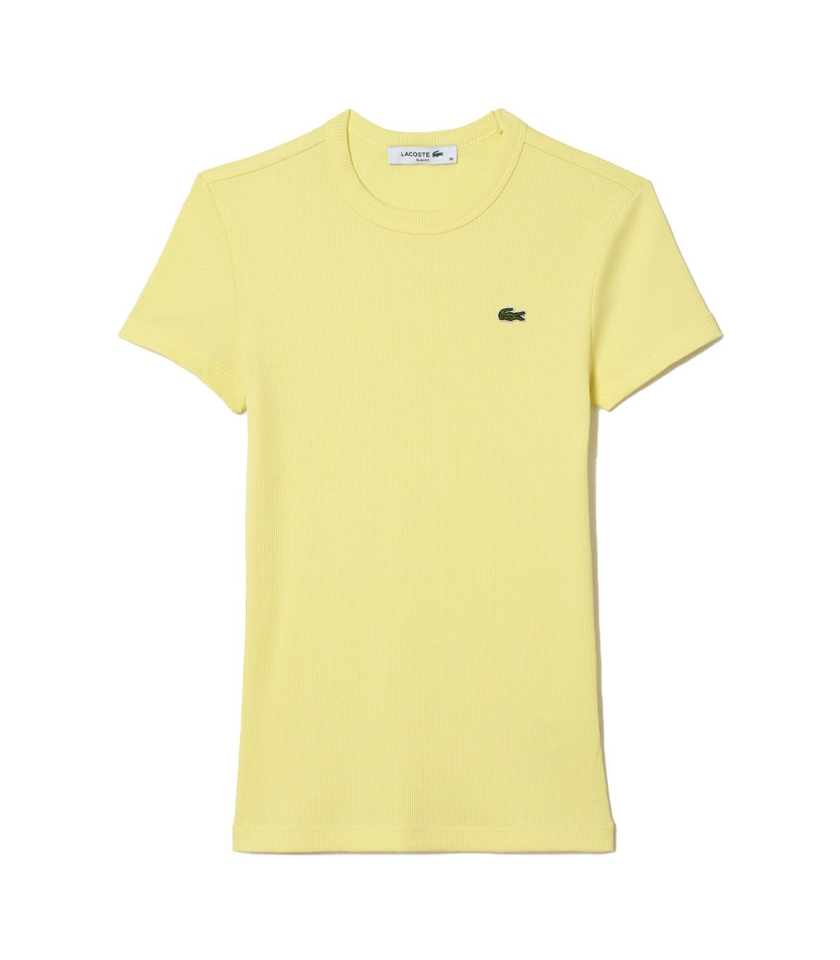 Lacoste - Camiseta Slim Fit - Amarillo