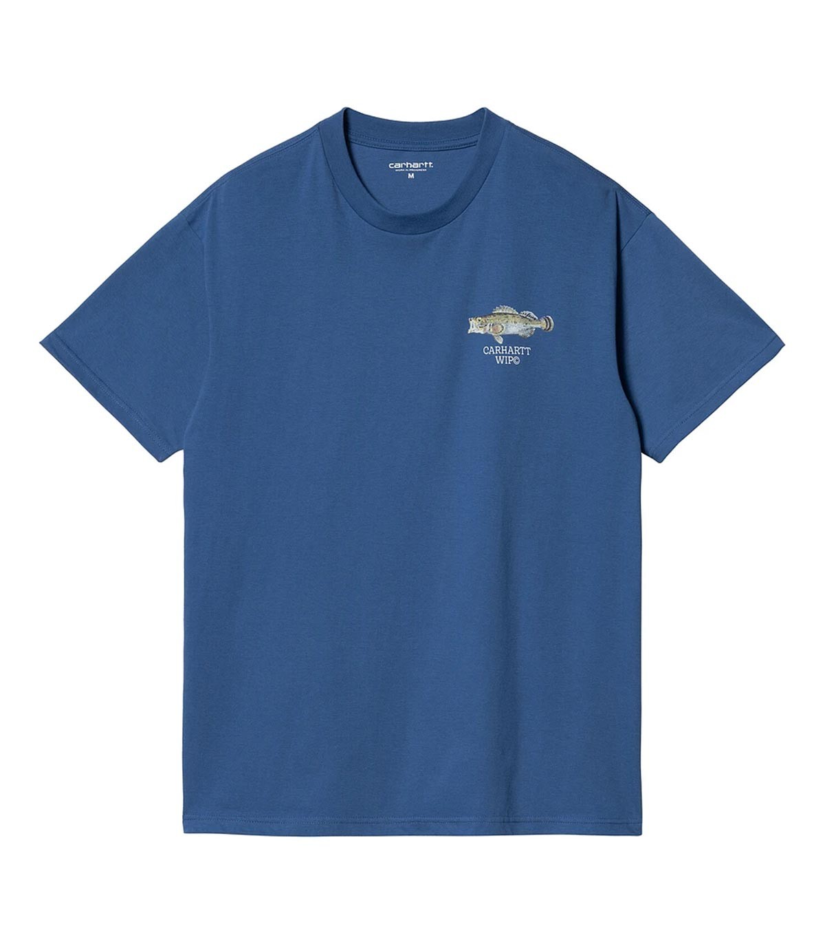 Carhartt WIP - Camiseta SS Fish - Azul